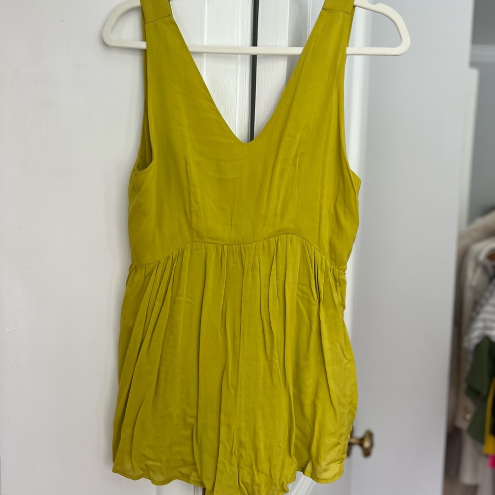 Urban Outfitters Green Sleeveless Women's Romper